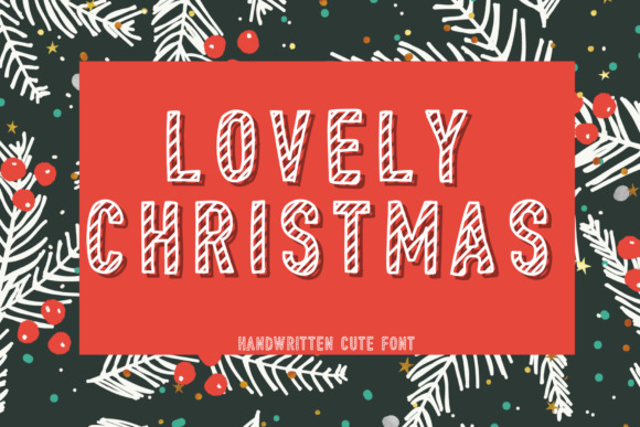 Discovering the Charm of the Lovely Christmas Typeface