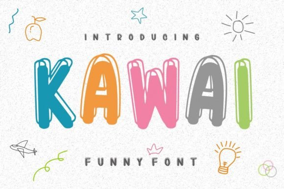 Kawai Font: A Friendly Handwritten Typeface for Creative Projects